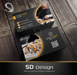 JOBALL找專家作品 [名片印製｜名片｜公版套版｜名片設計｜平面設計｜印刷＋設計(餐飲美食系列) 名片設計 名片客製/套] 的封面圖