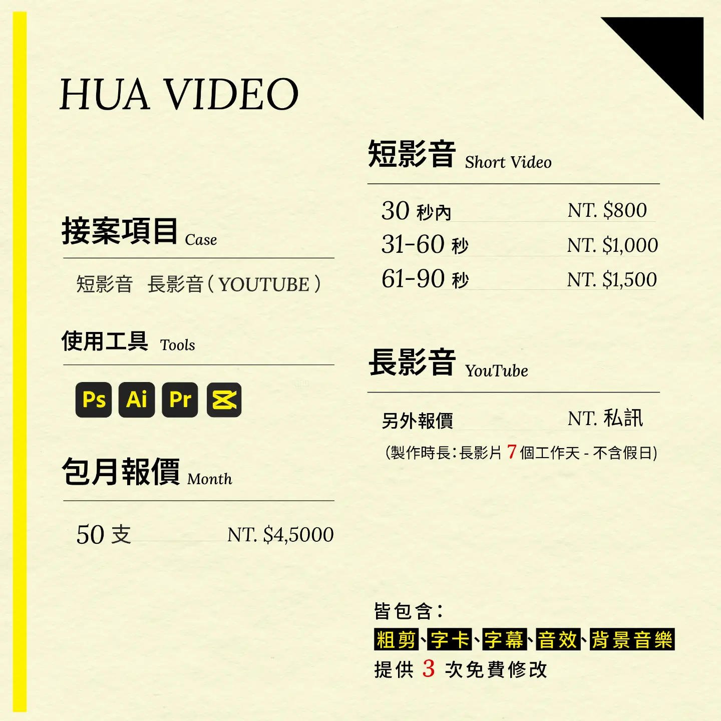 JOBALL找專家作品 [影片剪輯] 的封面圖