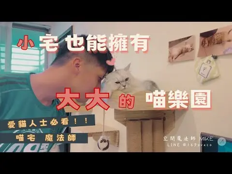 JOBALL找專家作品 [小宅也能擁有大大的喵樂園｜愛貓人士必看｜貓跳台] 的封面圖