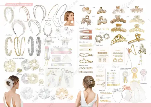 JOBALL找專家作品 [外銷髮飾品開發、型錄設計] 的封面圖